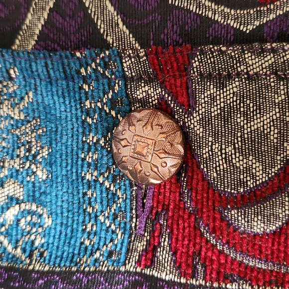 E L C C Geometric Jacquard Blazer Size L - Picture 13 of 17